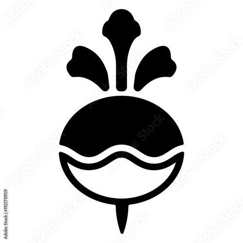 Gemüse Icon - Radieschen
