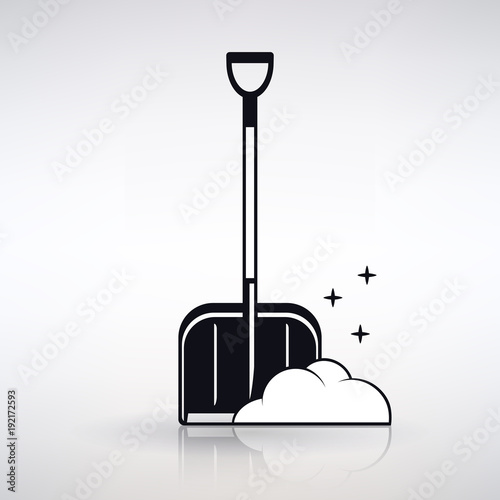 Icon Shovel for Snow Cleaning