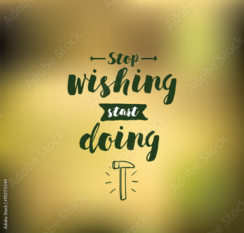 Typography for poster, invitation, greeting card or t-shirt.