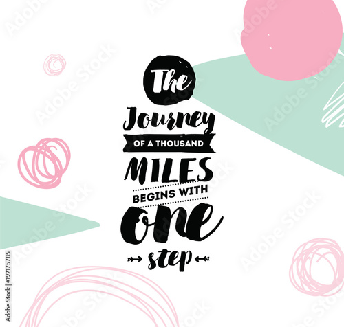 Typography for poster, invitation, greeting card or t-shirt.