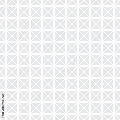 Seamless pattern with grey geometrical shapes