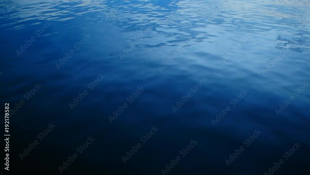 Blue sea surface Blue sea surface