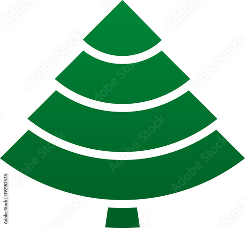 Baum Icon grün