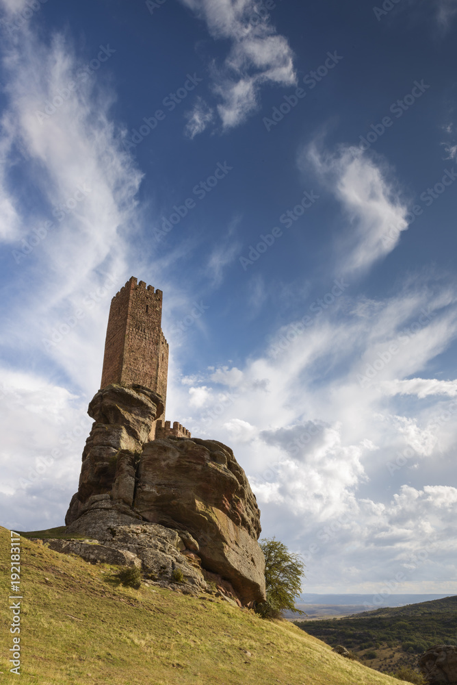 Castillo de Zafra. Campillo de Dueñas. Guadalajara. España