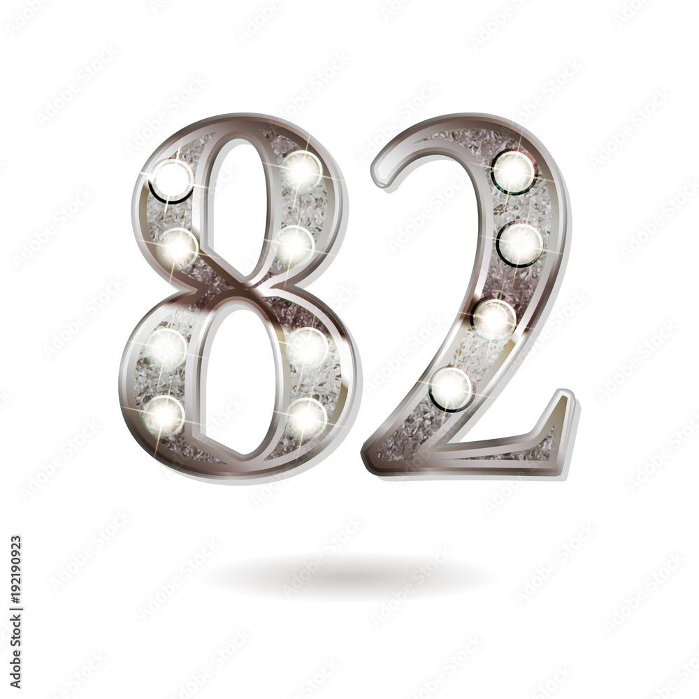 82 years anniversary celebration design 82 years anniversary celebration design