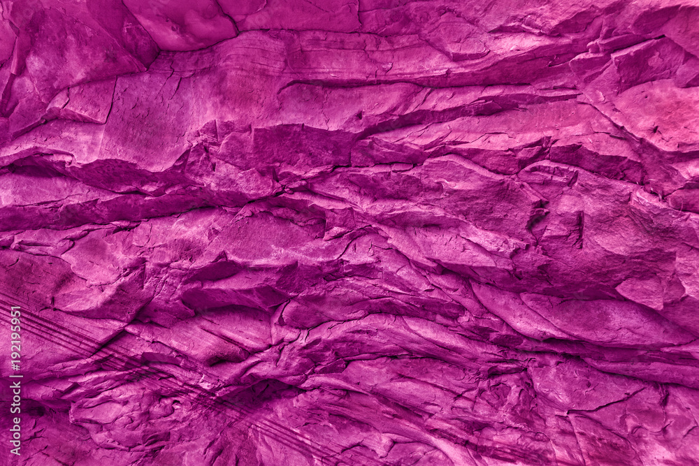 Fototapeta premium Stone Wall Texture And Background In Pink