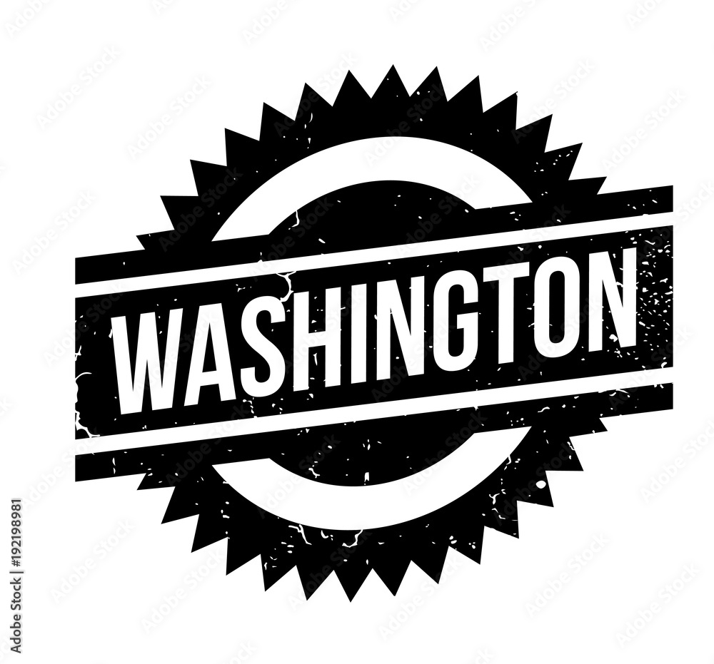 Washington rubber stamp. Grunge design with dust scratches. Effects can be easily removed for a clean, crisp look. Color is easily changed. Washington rubber stamp. Grunge design with dust scratches. Effects can be easily removed for a clean, crisp look. Color is easily changed.