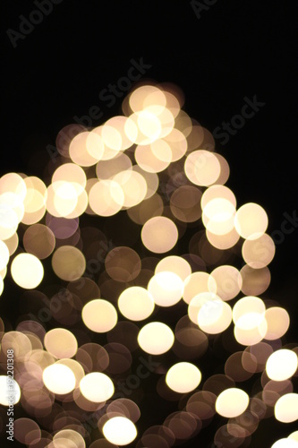 Weinachtslichter Bokeh