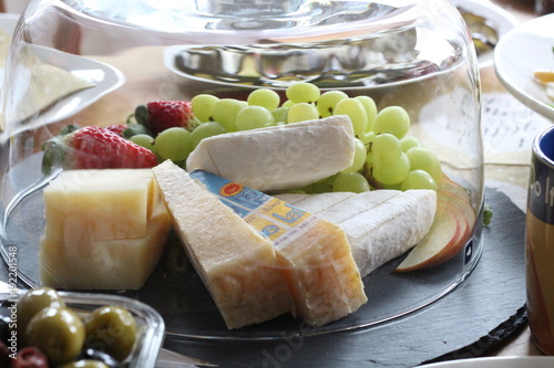 Käsevariation auf Käseplatte