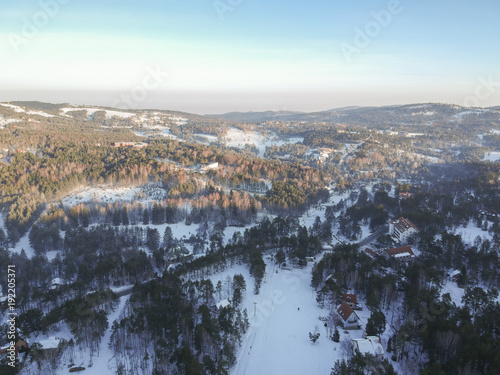 Aerial view at Divcibare, S...