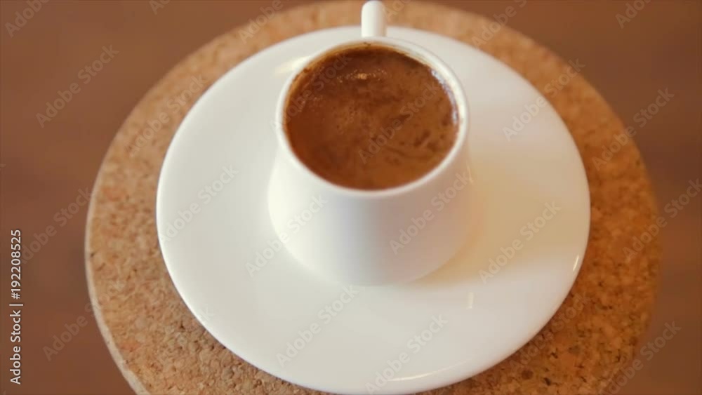 Espresso coffee of the highest quality Italian, made using a professional coffee machine Espresso coffee of the highest quality Italian, made using a professional coffee machine