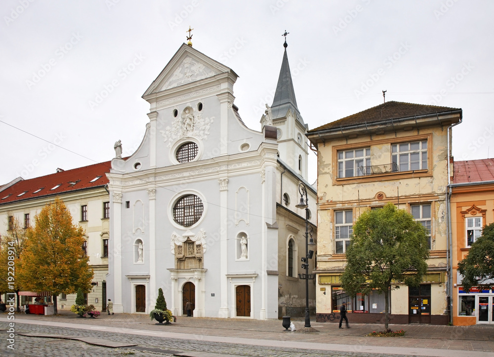 Seminary church in Kosice. Slovakia