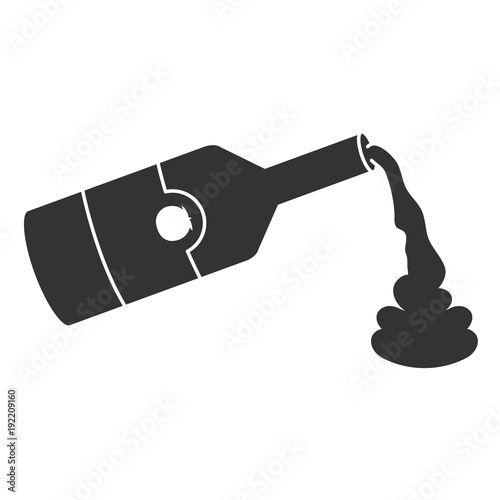 tomato ketchup bottle icon vector illustration design