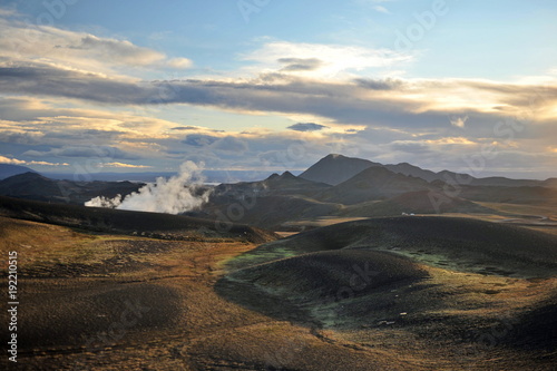 Iceland. Krafla Lava Fields photo