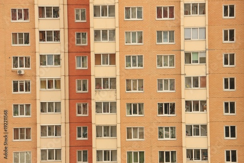 windows of an apartment building