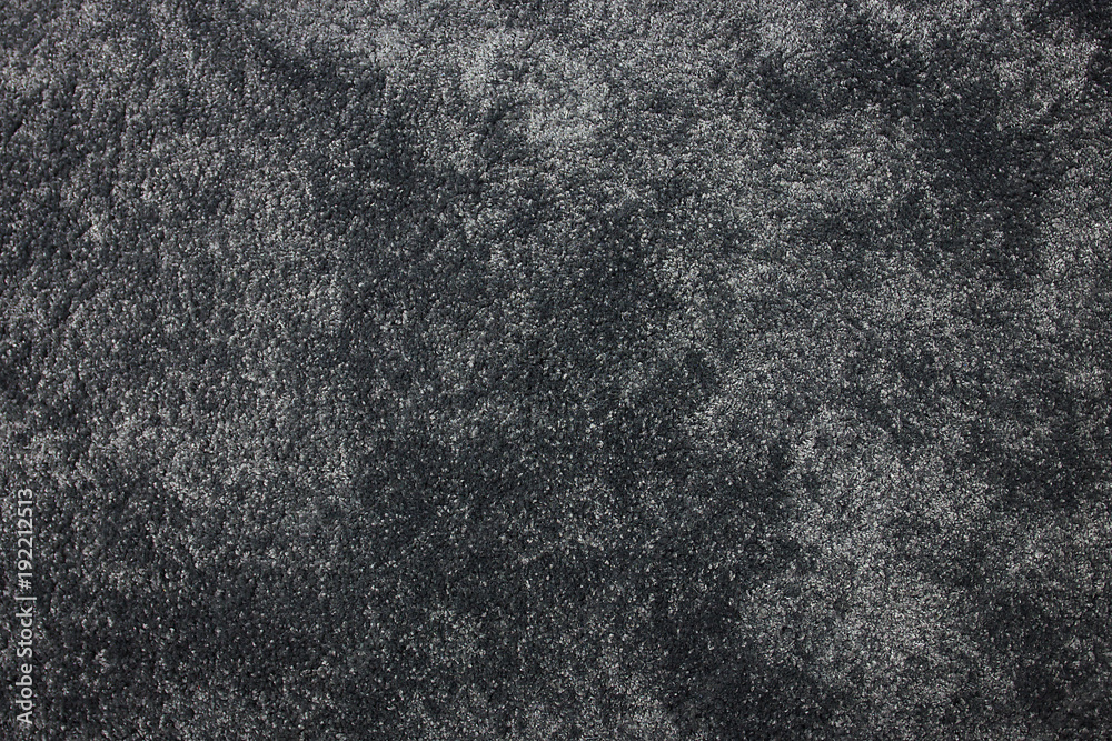 Fototapeta premium Background texture of gray carpet with a long piles