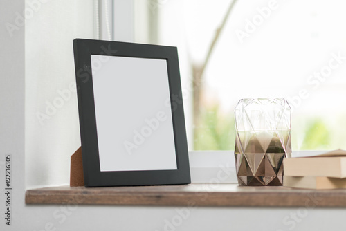 Photo frame in living room