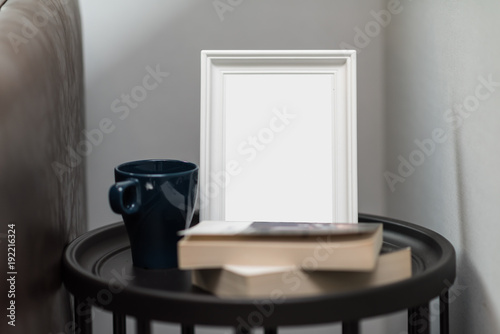 Photo frame in living room