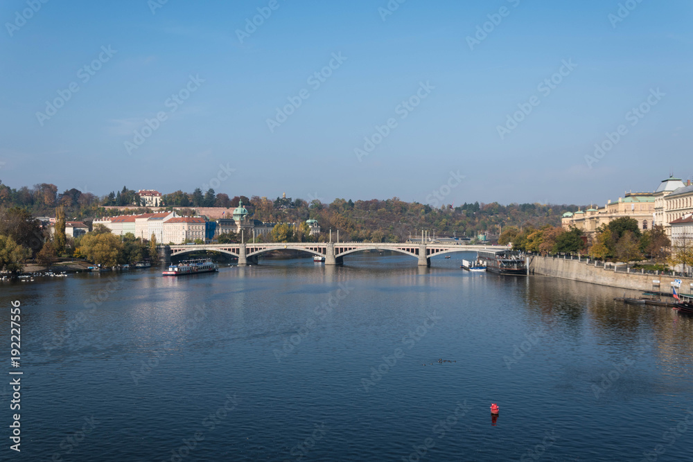 Fototapeta premium Bridge in Prague Czech Republic
