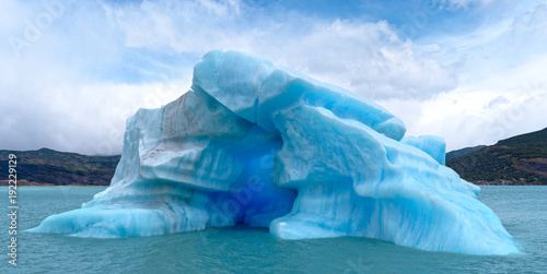 Argentina Patagonia témpano hielo azul