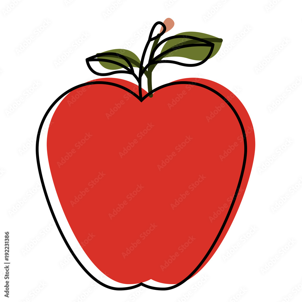 apple fresh fruit icon vector illustration design apple fresh fruit icon vector illustration design