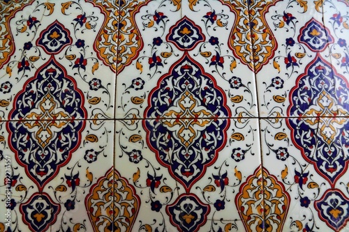 mosaik auf einem markt in singapore in asien