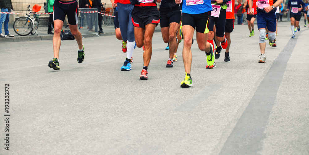 Marathon Läufer Marathon Läufer