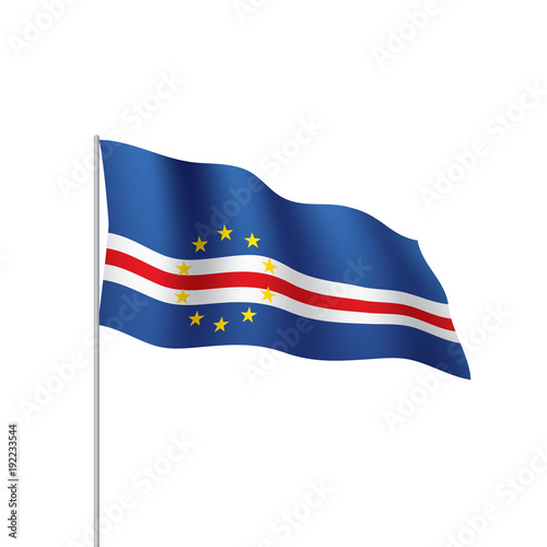 Free Download Cape Verde flag, vector illustration - GFXLoad