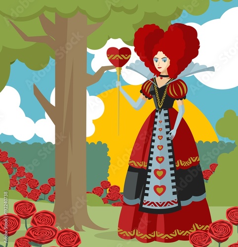 alice in wonderland classic tale queen of hearts