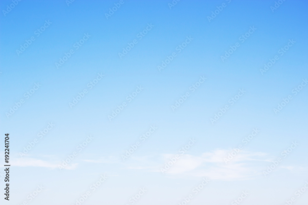 Blue sky background and white clouds soft focus, and empty space Blue sky background and white clouds soft focus, and empty space