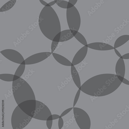 Fototapeta grey circle transparent pattern- vector illustration