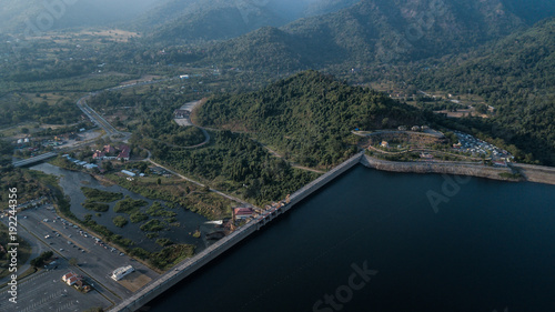 Aerial photos of  Large Dam