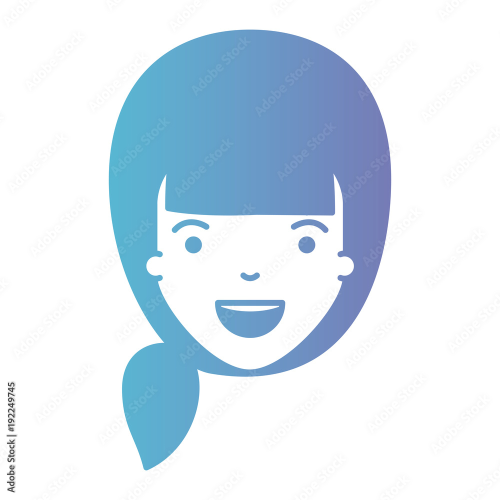 beautiful woman head avatar character vector illustration design beautiful woman head avatar character vector illustration design