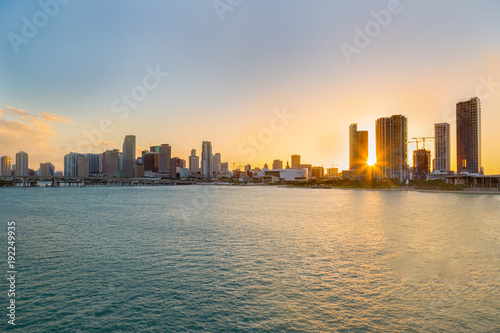 Miami Skyline photo