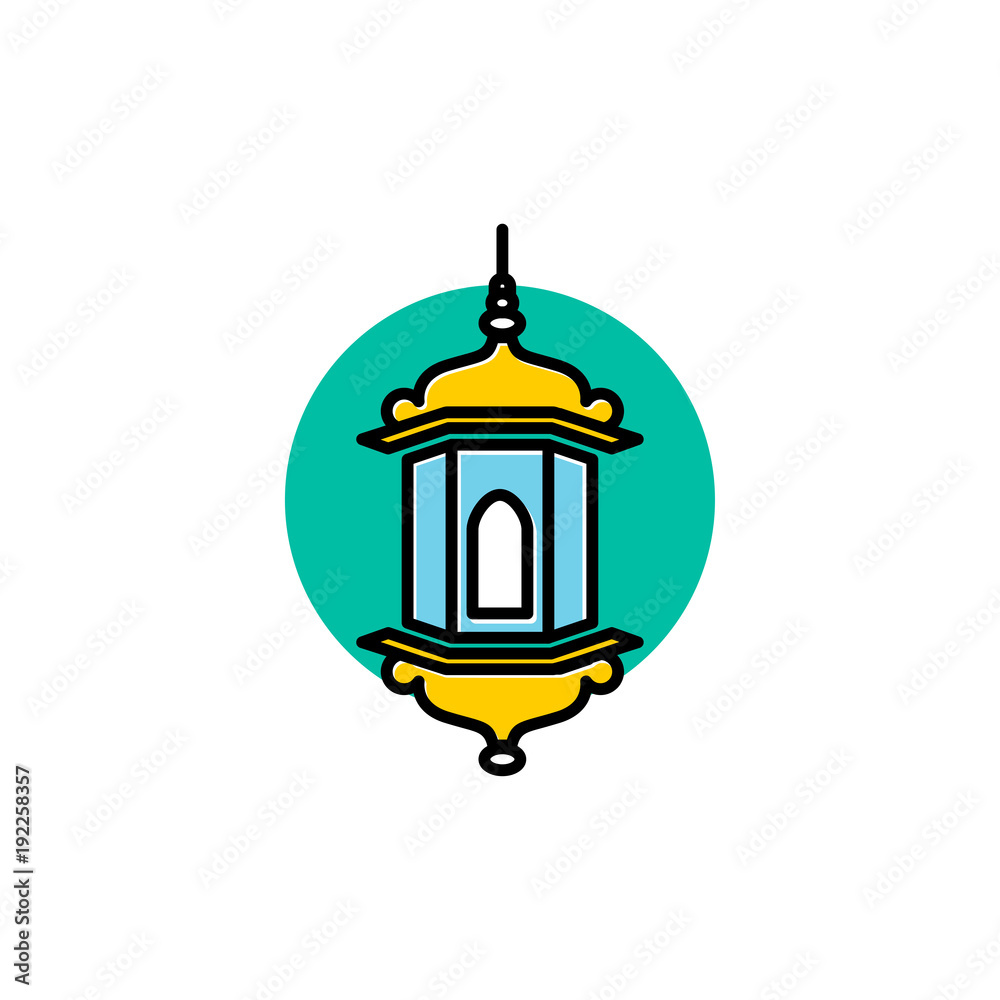 arabic lamp icon