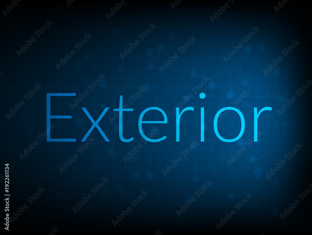 Exterior abstract Technology Backgound Exterior abstract Technology Backgound