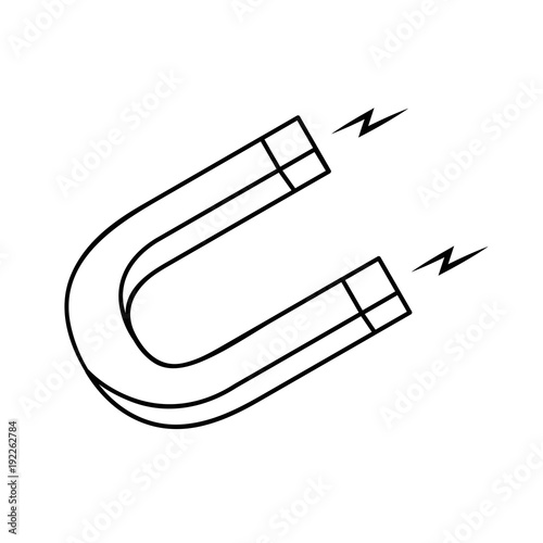 Ausmalbild Magnet