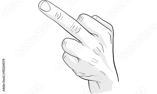 finger signal  vector