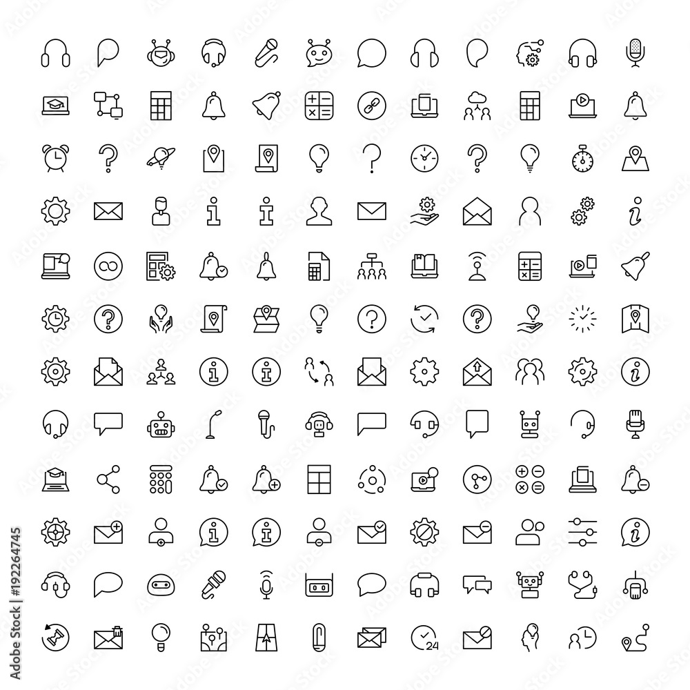 Technical support flat icon Technical support flat icon