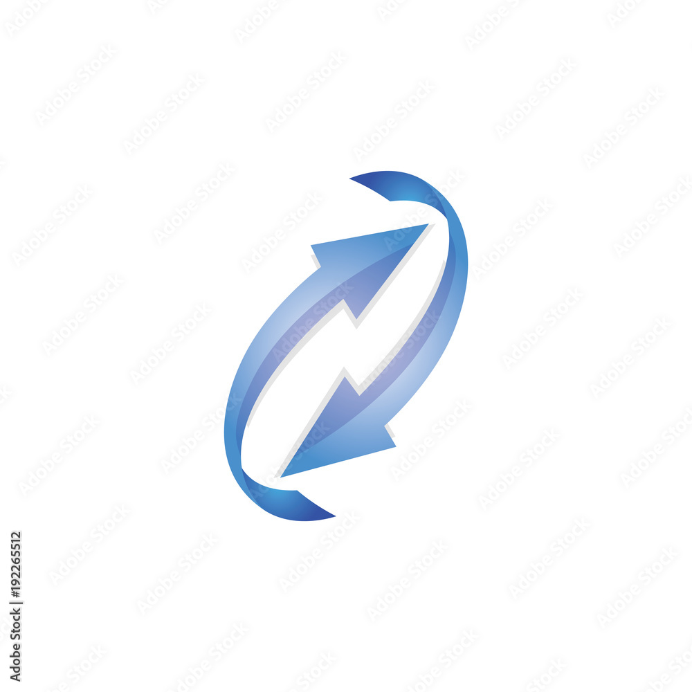 abstract Arrow Logo