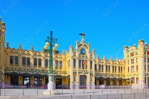 North Railways Station (Estacio del Nord) in Valencia. Capital o