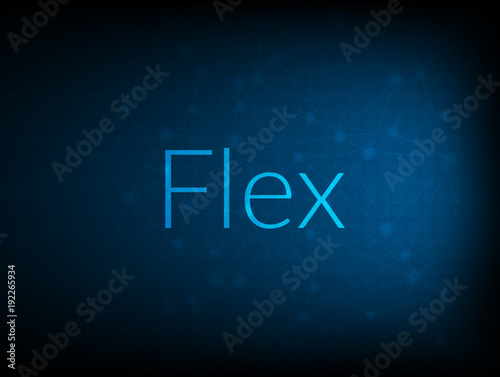 Flex abstract Technology Backgound