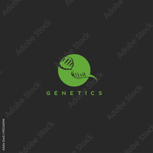 Dna Genetic Medicine Biology vector illustration. photo