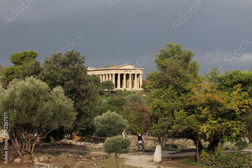 Temple of Hephaestus in Ancient Agora of Athens, Greece