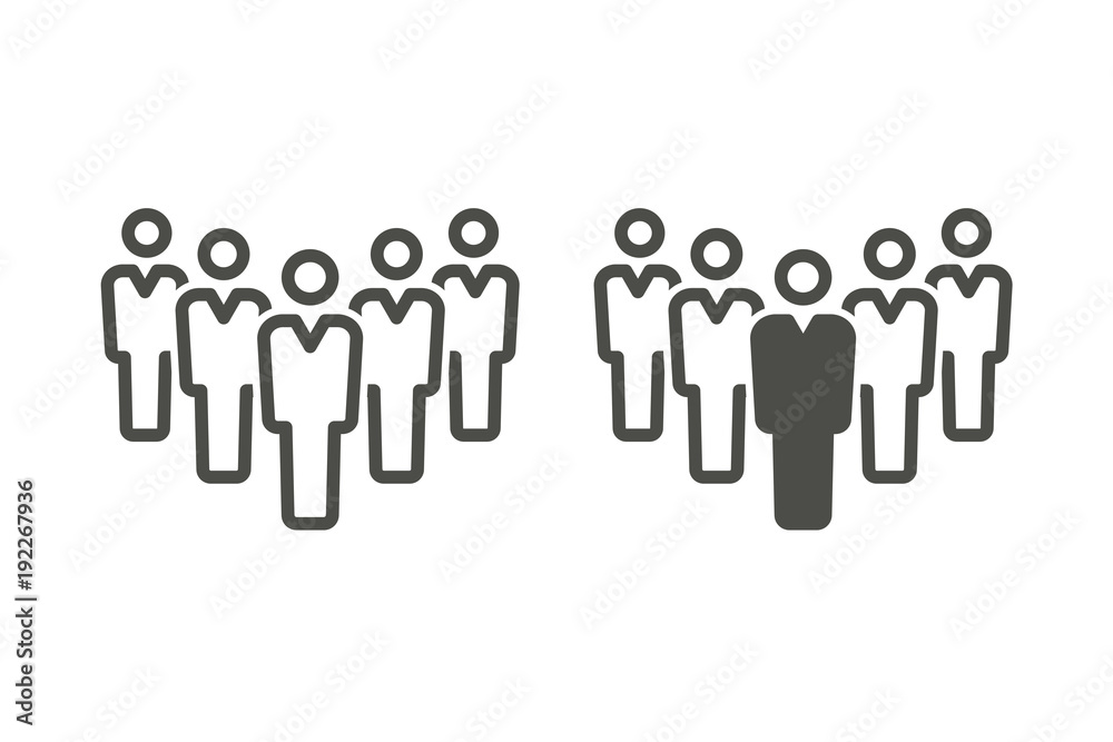 People vector icon. People vector icon.