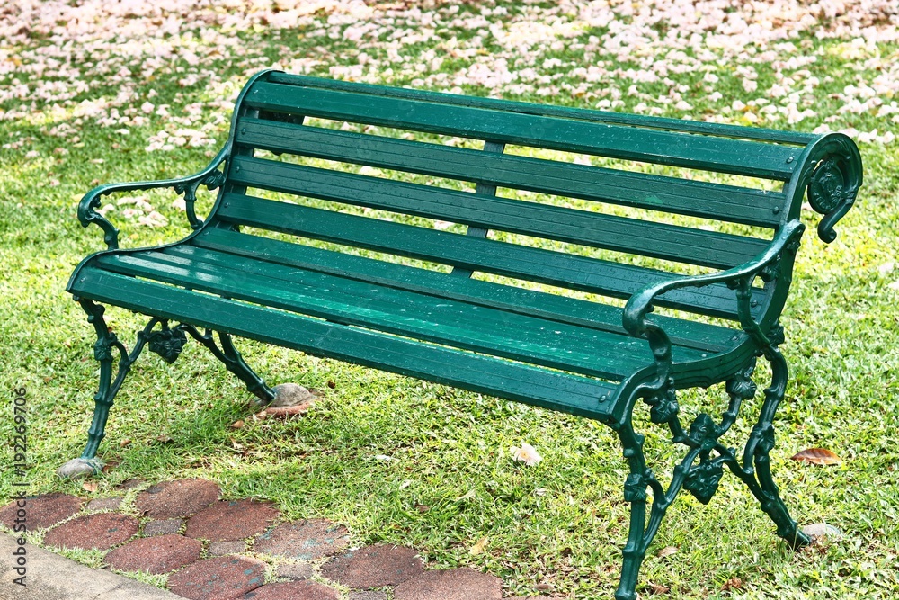 Bench in the Gardens