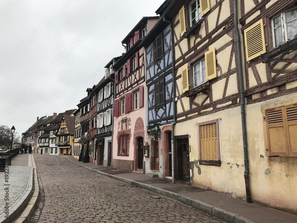 Small city in France 