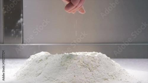 cooking pizza and calzone in a restaurant