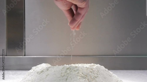 cooking pizza and calzone in a restaurant