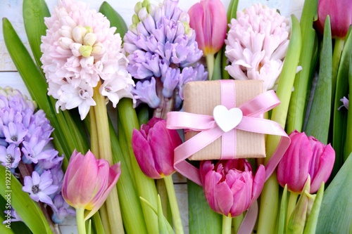 Grußkarte - Blumenstrauß mi...